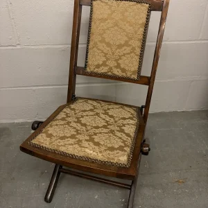 Victorian Campaign Style Folding Chair