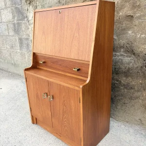 Mid-Century Small Remploy Teak Bureau